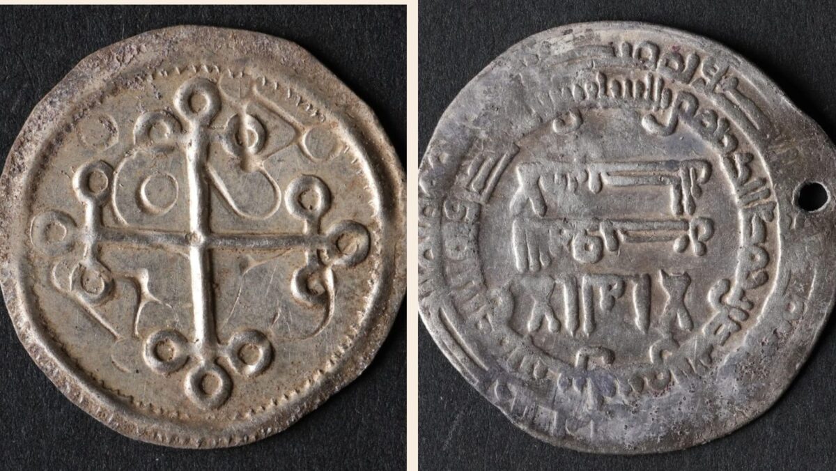 monete vichinghe ritrovate in un campo in Danimarca