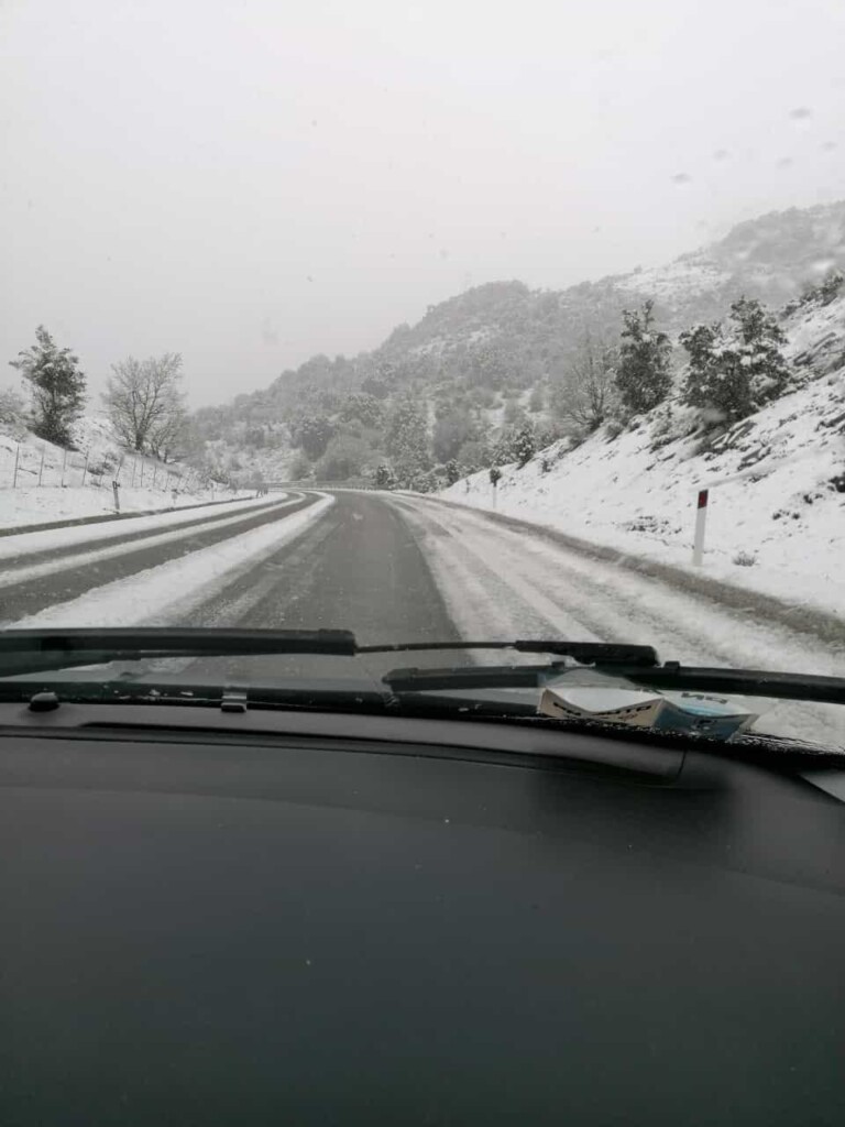 neve correboi sardegna