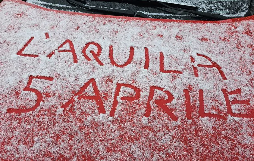 neve l'aquila oggi 5 aprile