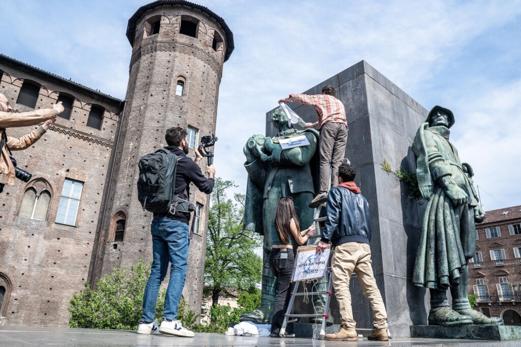 protesta torino decreto eco-vandali