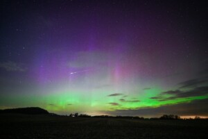 tempesta geomagnetica 24 aprile aurore