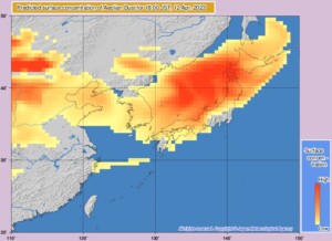 tempesta sabbia giappone tokyo