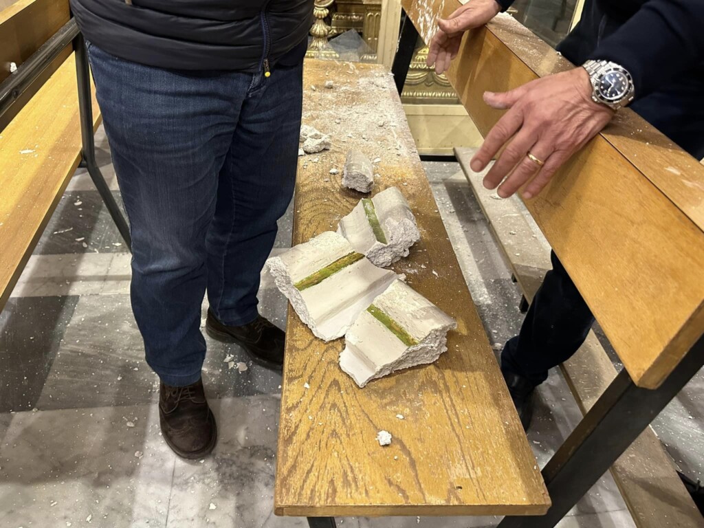 terremoto catania danni chiesta misterbianco