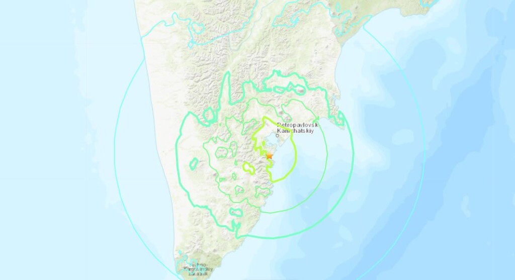terremoto russia Kamchatka tsunami