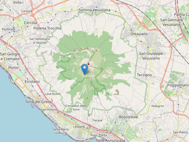 terremoto vesuvio 18 aprile