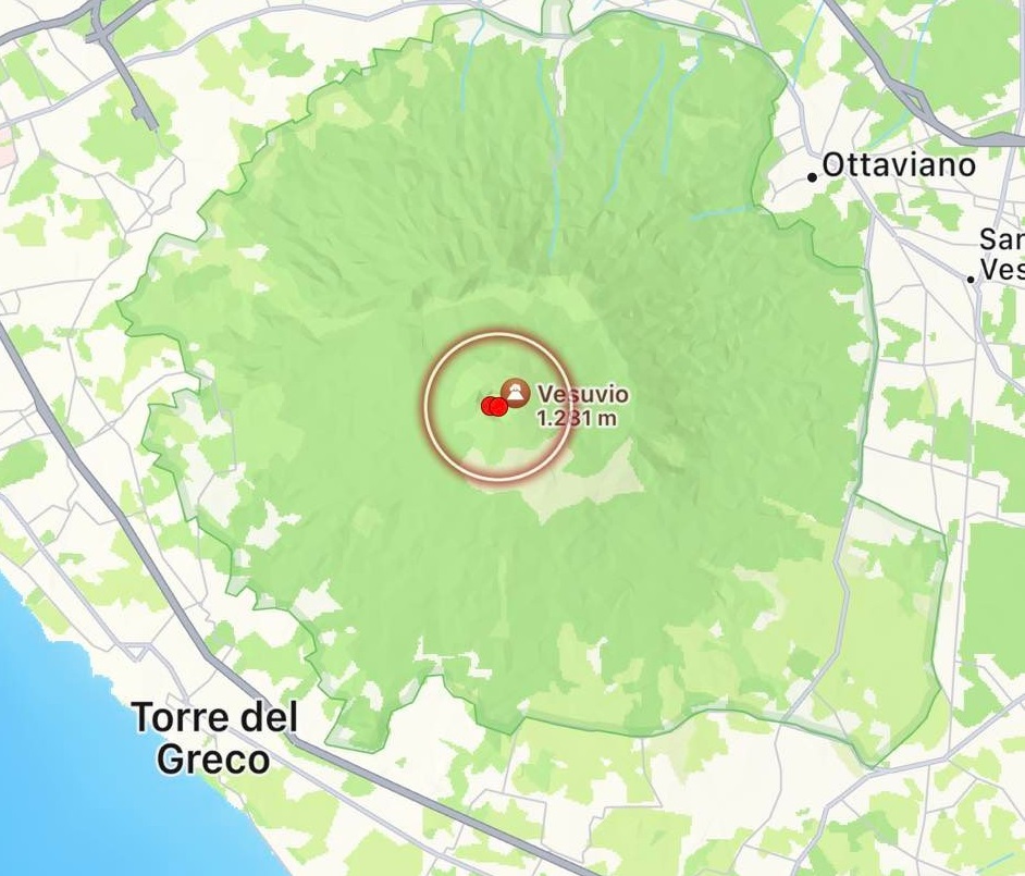 terremoto vesuvio