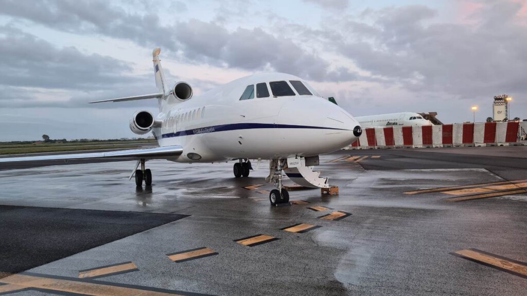 trasporto neonato aeronautica militare lamezia roma