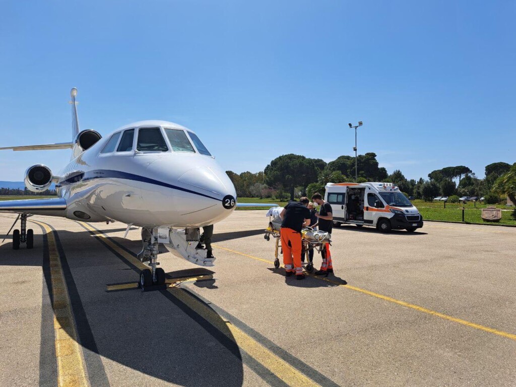trasporto sanitario aeronautica militare