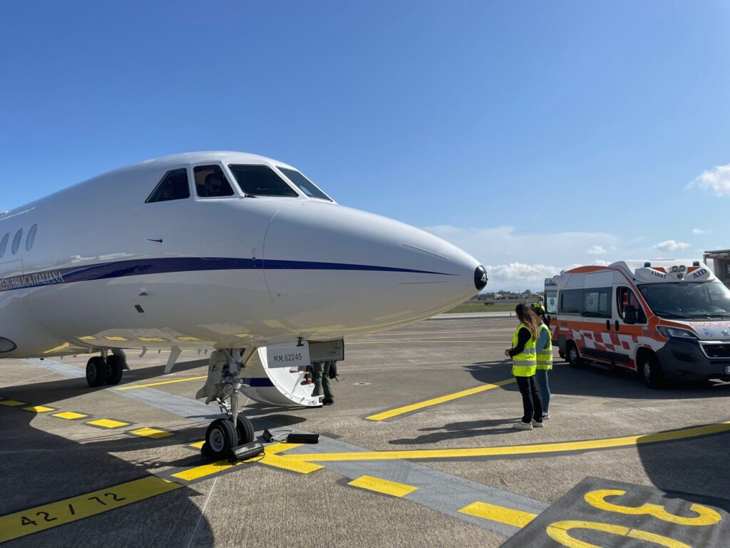 trasporto sanitario aeronautica militare
