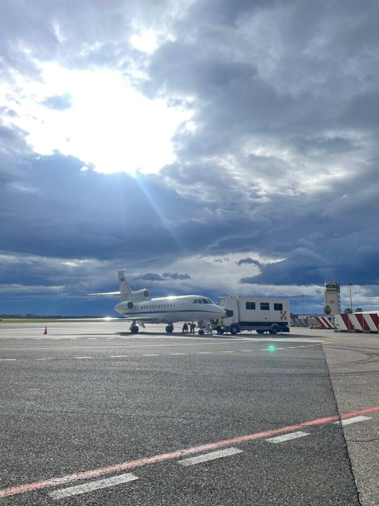 trasporto sanitario aeronautica militare