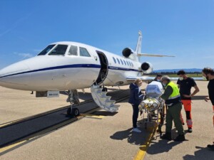 trasporto sanitario aeronautica militare