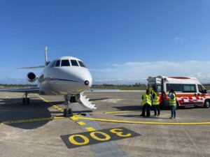trasporto sanitario aeronautica militare