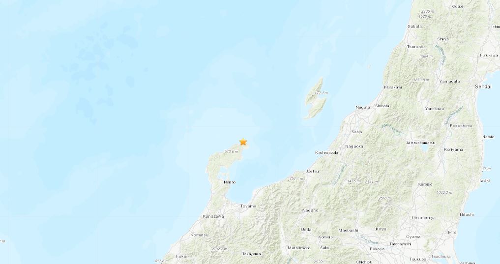 Ishikawa terremoto giappone