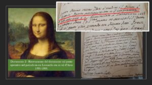 La Gioconda e il ponte Romito di Laterina