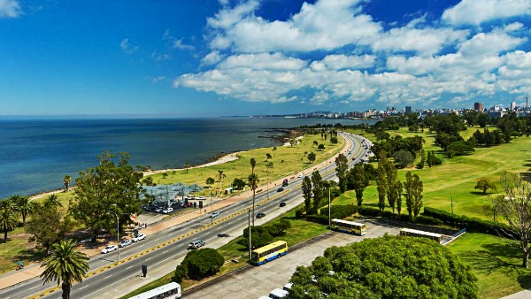 Montevideo capitale dell'Uruguay, recentemente la popolazione si sta lamentando del sapore salato dell'acqua