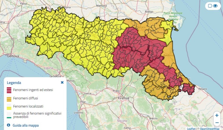 Allerta Meteo Nuovo Allarme Rosso Per L Emilia Romagna Scenario Critico
