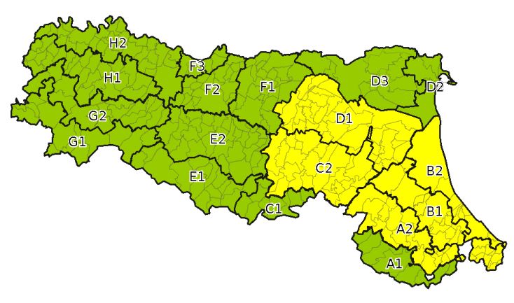 allerta meteo emilia romagna