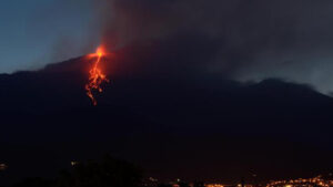 attività vulcanica Etna
