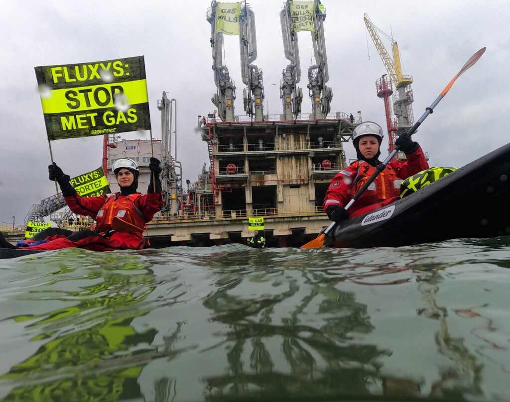blitz greenpeace gnl belgio