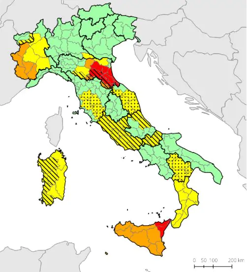 bollettino meteo protezione civile 21 maggio 2