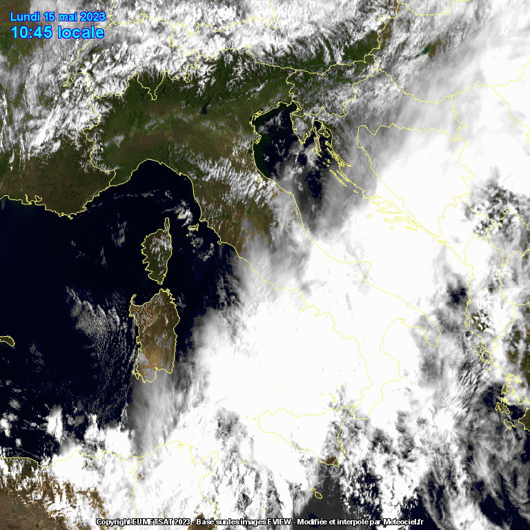 ciclone afro mediterraneo satellite