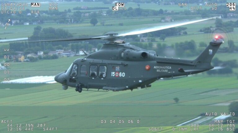 elicottero aeronautica militare alluvione emilia romagna