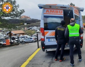 etna soccorso turista malore