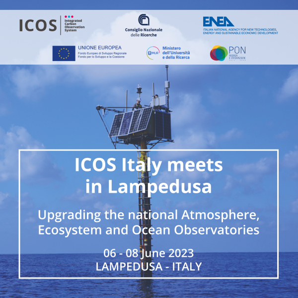 evento ICOS Italy meets in Lampedusa