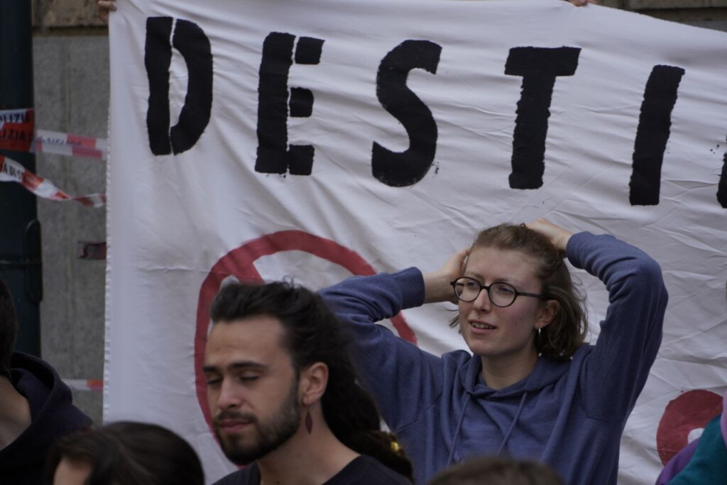 extinction rebellion presidio questura