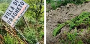 frana Villa di Fragheto