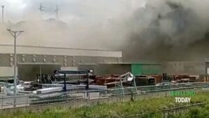 incendio a Lacedonia