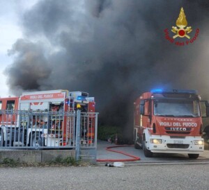 incendio vigevano