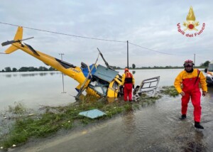 incidente elicottero ravenna lugo