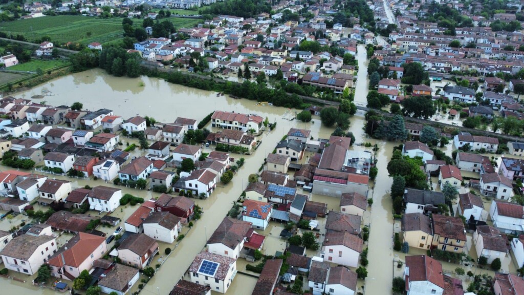 maltempo alluvione lugo allagata
