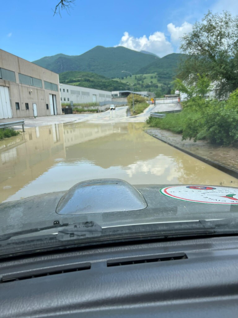 maltempo cerreto d'esi marche