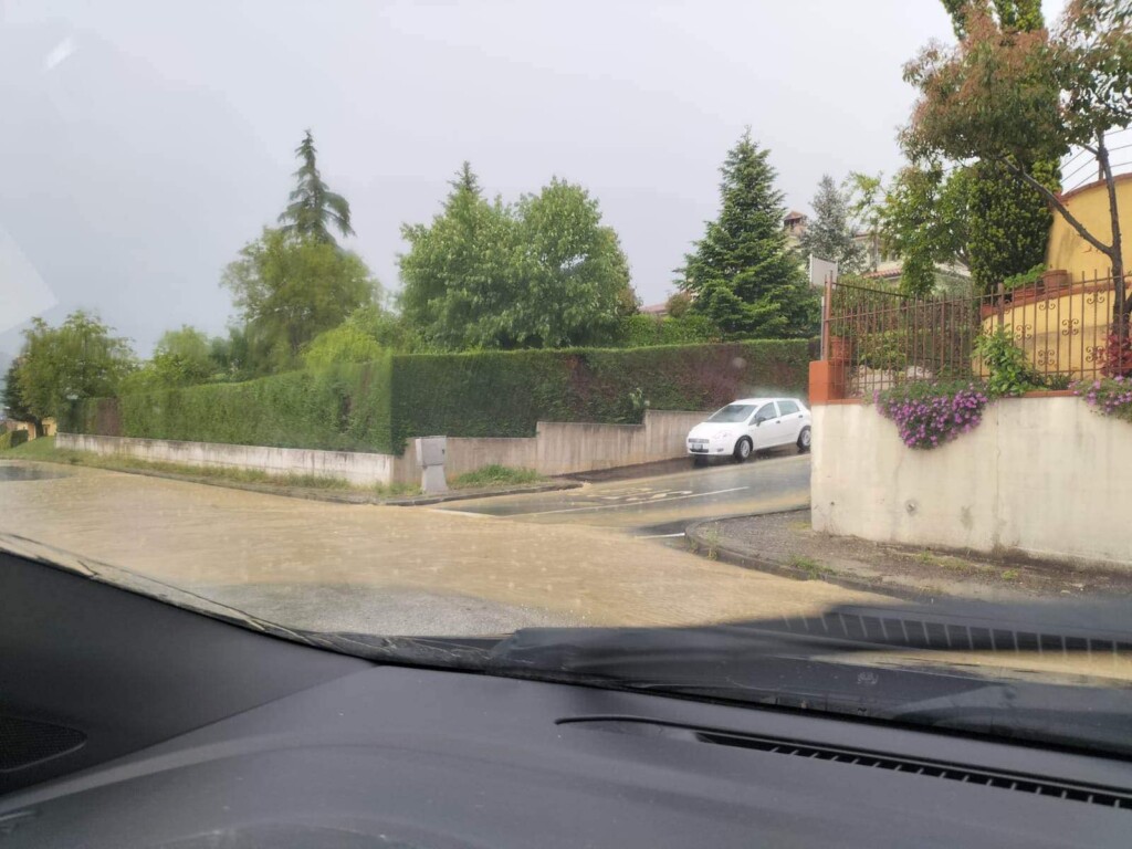 maltempo cerreto d'esi marche
