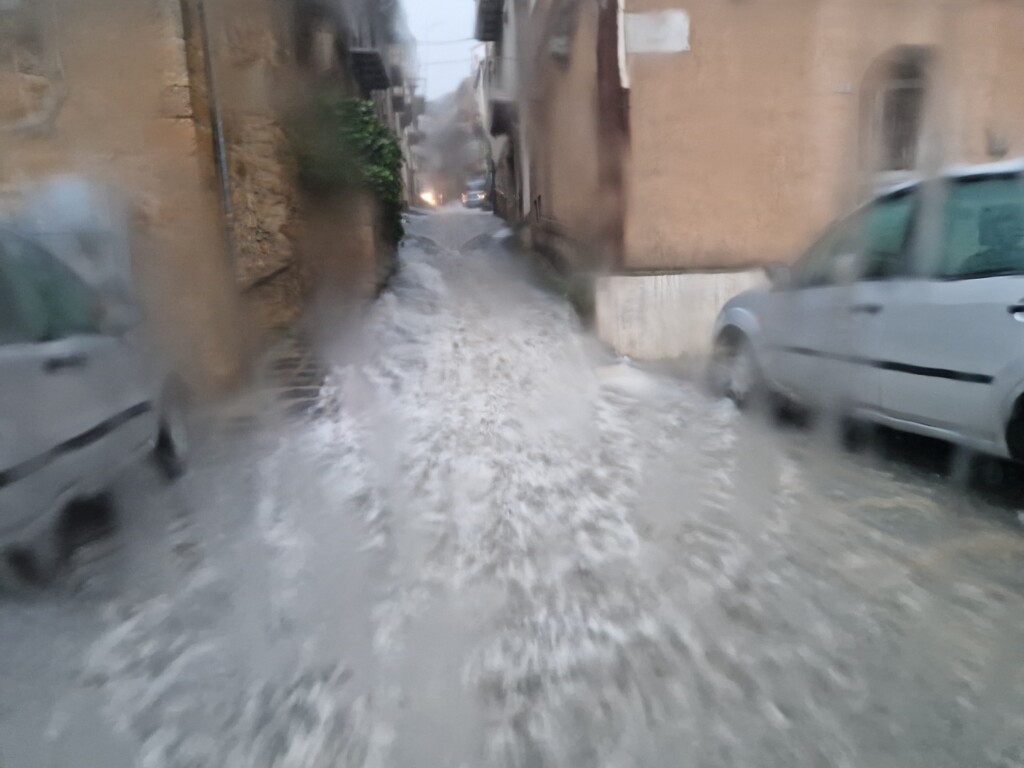 maltempo piazza armerina sicilia
