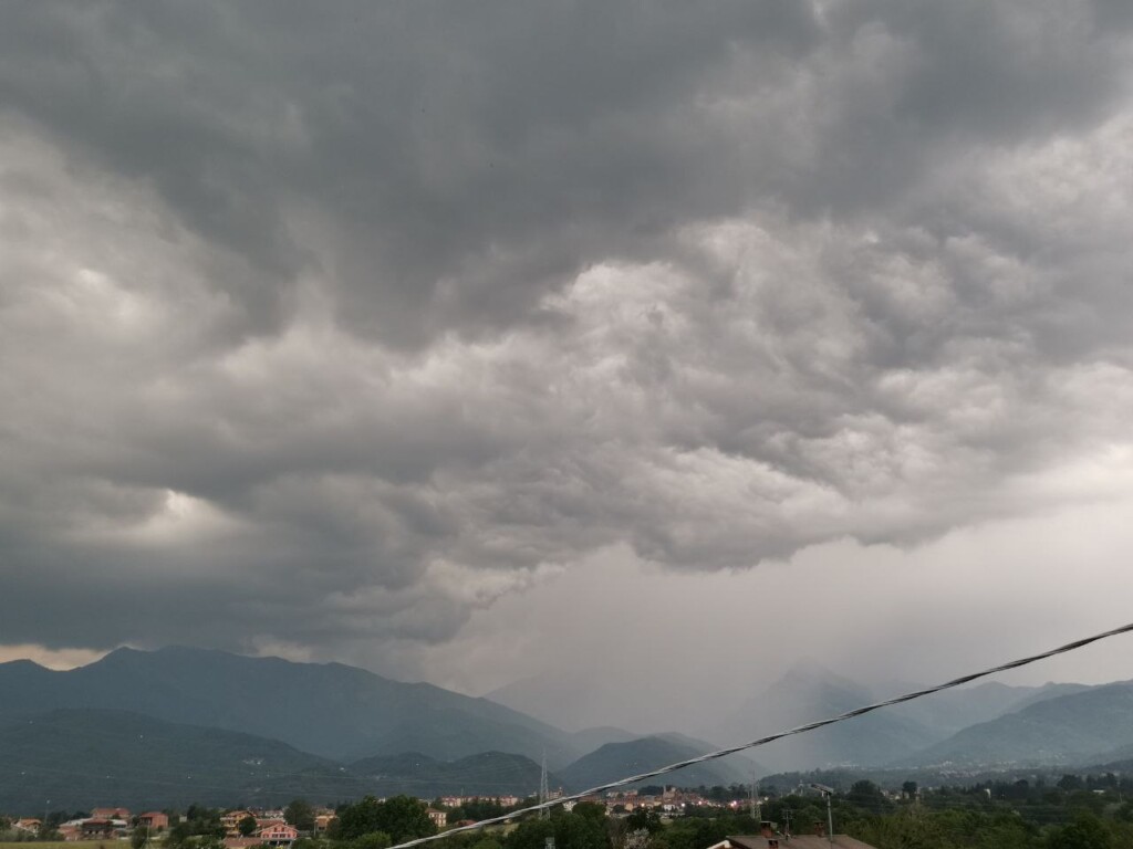 maltempo piemonte temporali grandine