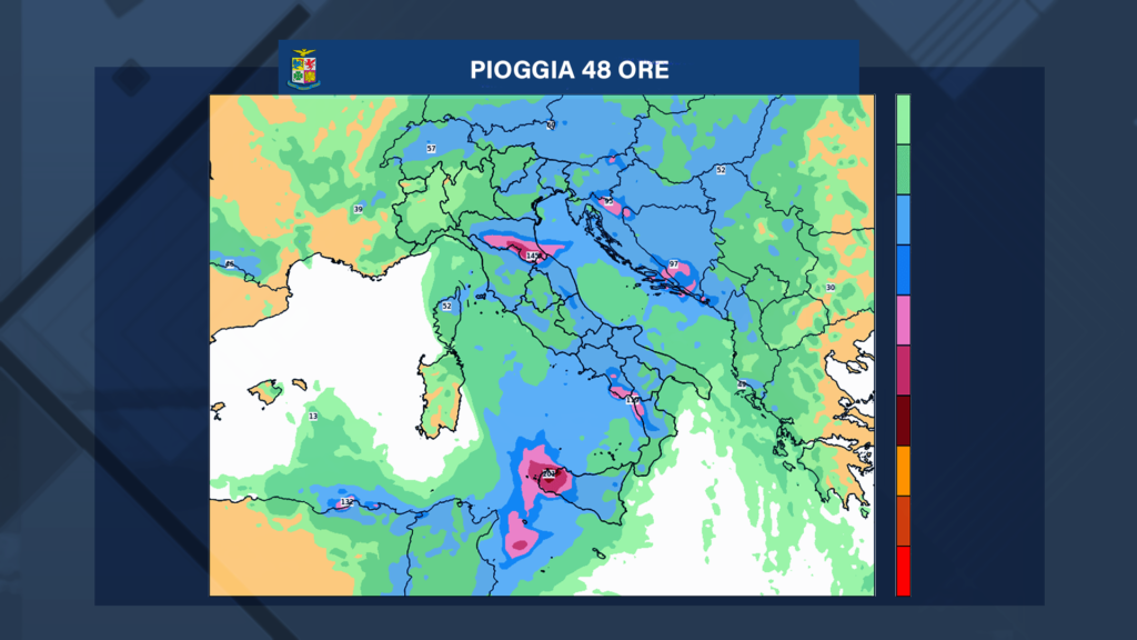tempesta ciclone minerva
