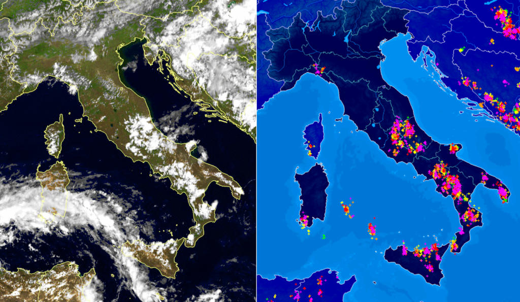 temporali pomeridiani 30 maggio 2023