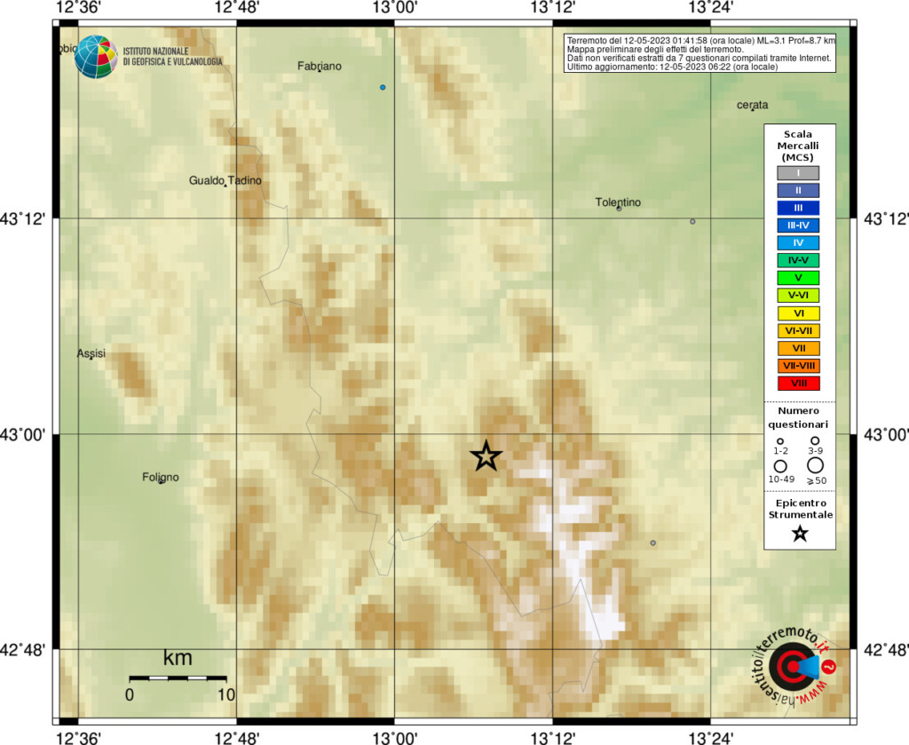 terremoto centro italia marche umbria