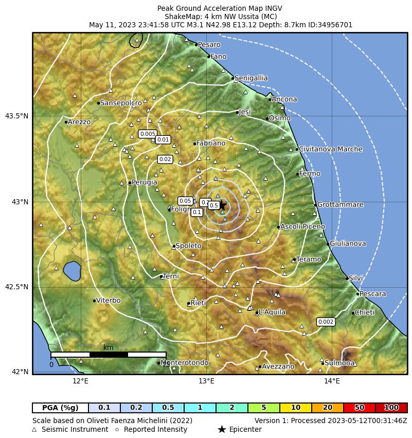 terremoto centro italia marche umbria