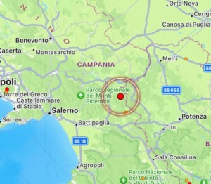 terremoto laviano campania