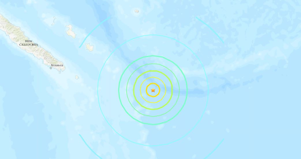 terremoto nuova caledonia vanuatu pacifico isole loyalty