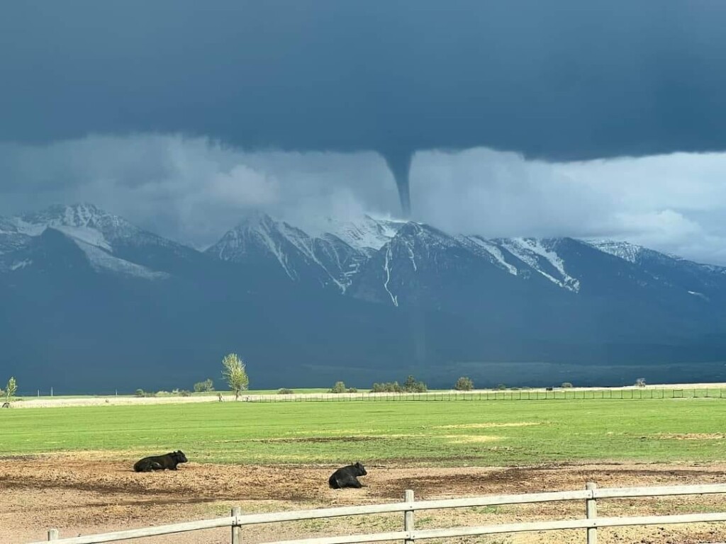tornado montana