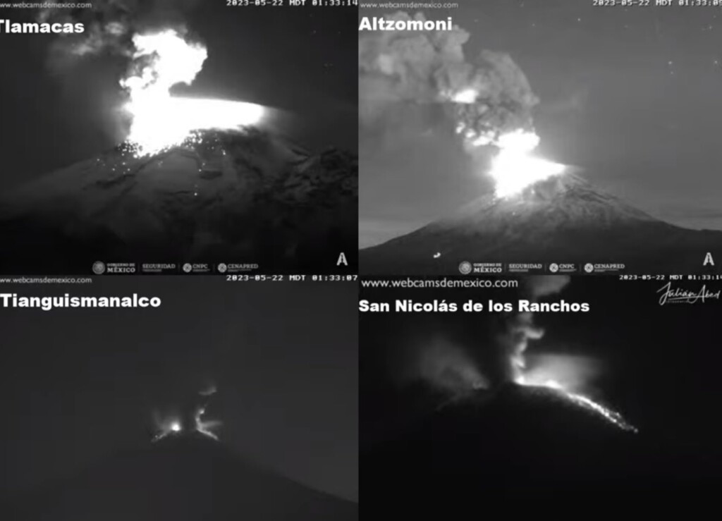 vulcano Popocatepetl messico