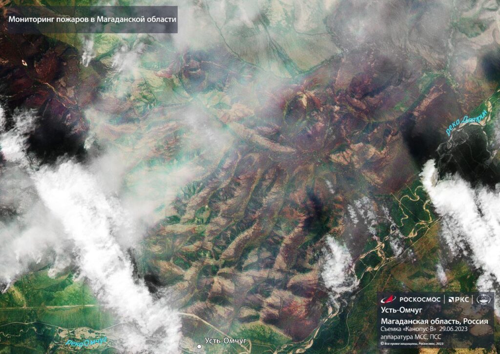 roscosmos incendi russia