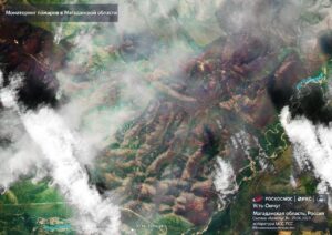 roscosmos incendi russia