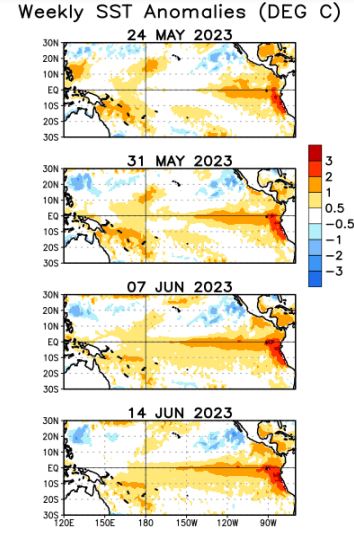 El Niño giugno 2023