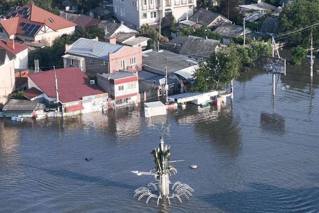 allagamenti kherson ucraina